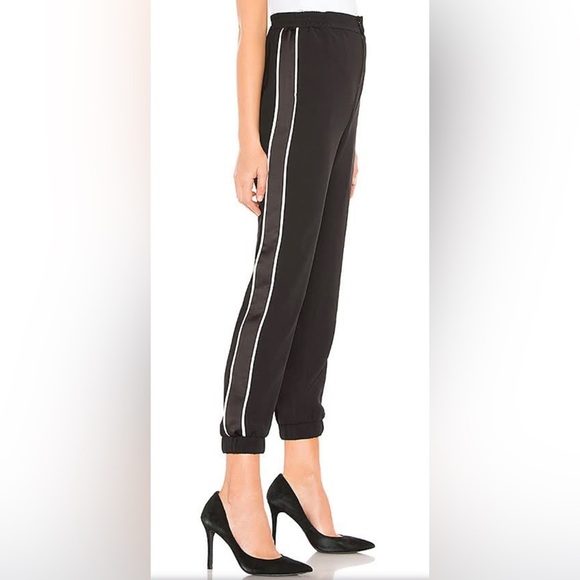 Parker Women's Bermuda Combo Ankle Length Side Stripe Pant, Size 0 - Picture 2 of 8